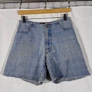 Vintage Steelwing Denim High Waisted Shorts